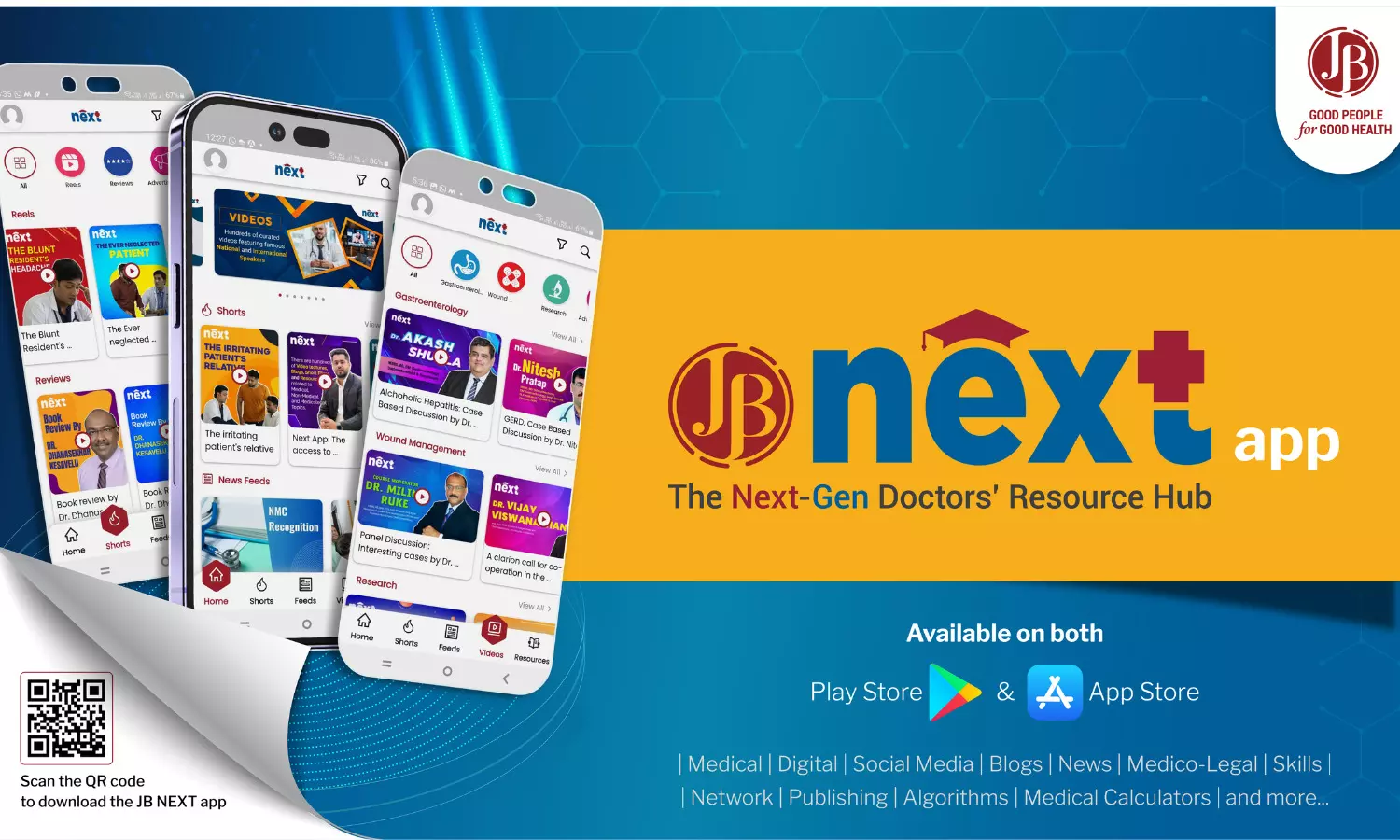 This Doctors Day Jb Pharma Launches JB NEXT,  A Comprehensive Knowledge Based App For Doctors