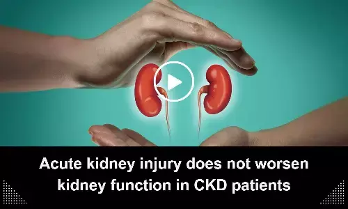 Acute kidney injury does not worsen kidney function in CKD patients