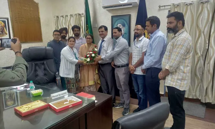Dr Rajeev Sood takes charge as vice-chancellor of Baba Farid University of Health Sciences