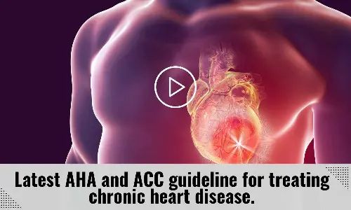 Latest AHA and ACC guideline for treating chronic heart disease