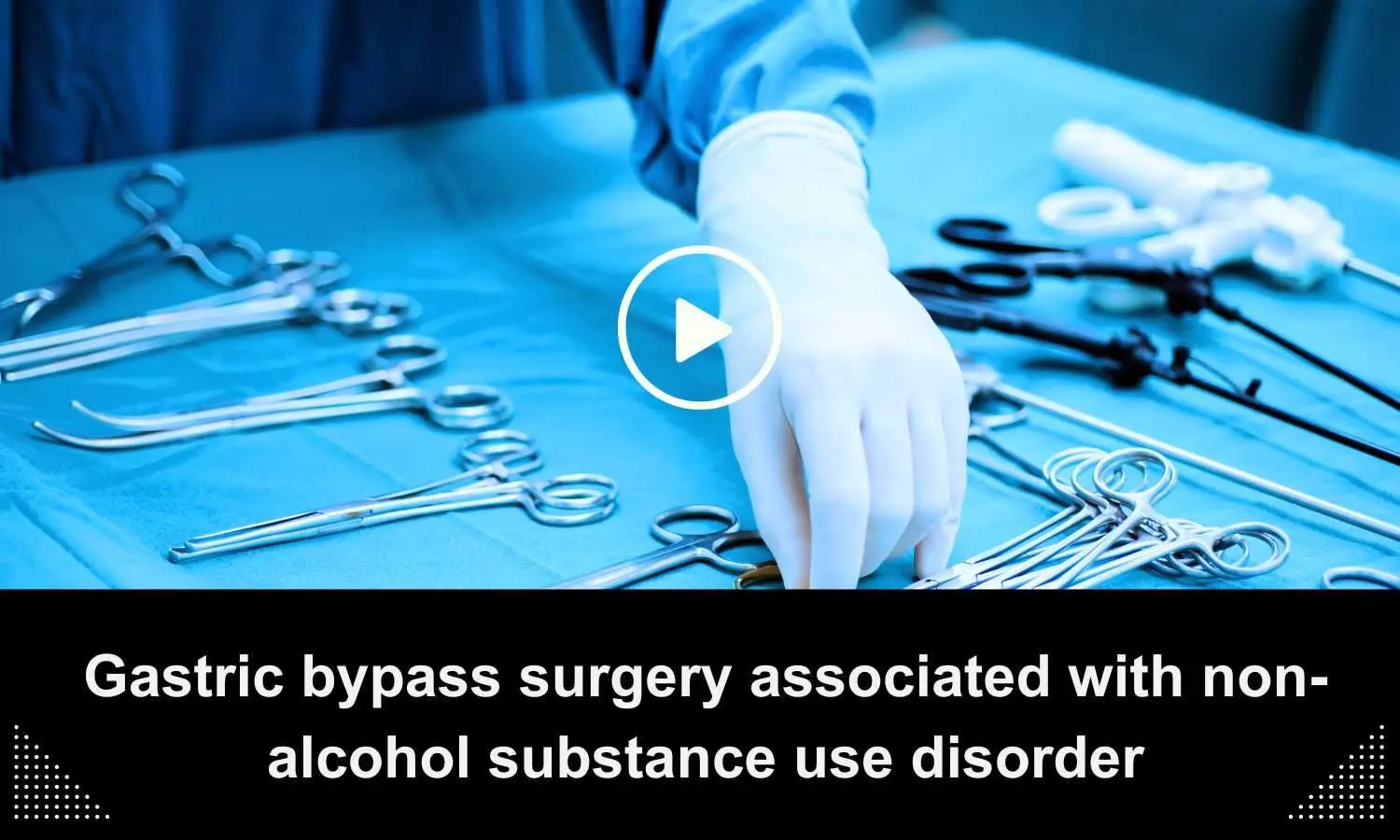Gastric bypass surgery associated with non-alcohol substance use disorder