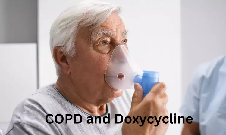 Doxycycline fails to effectively reduce exacerbation rate in COPD patients