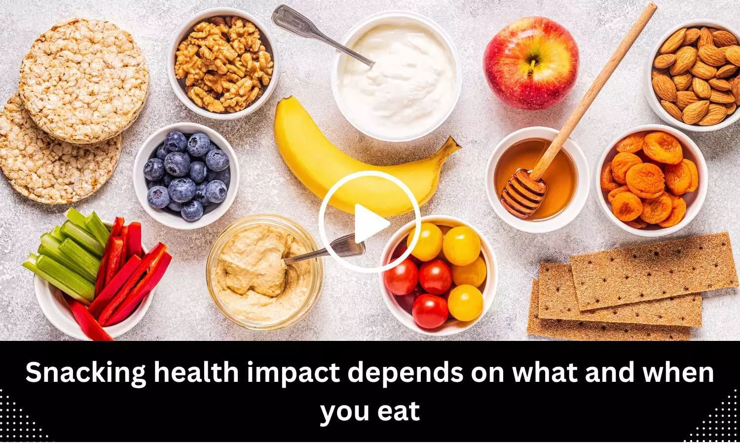 Snacking health impact depends on what and when you eat