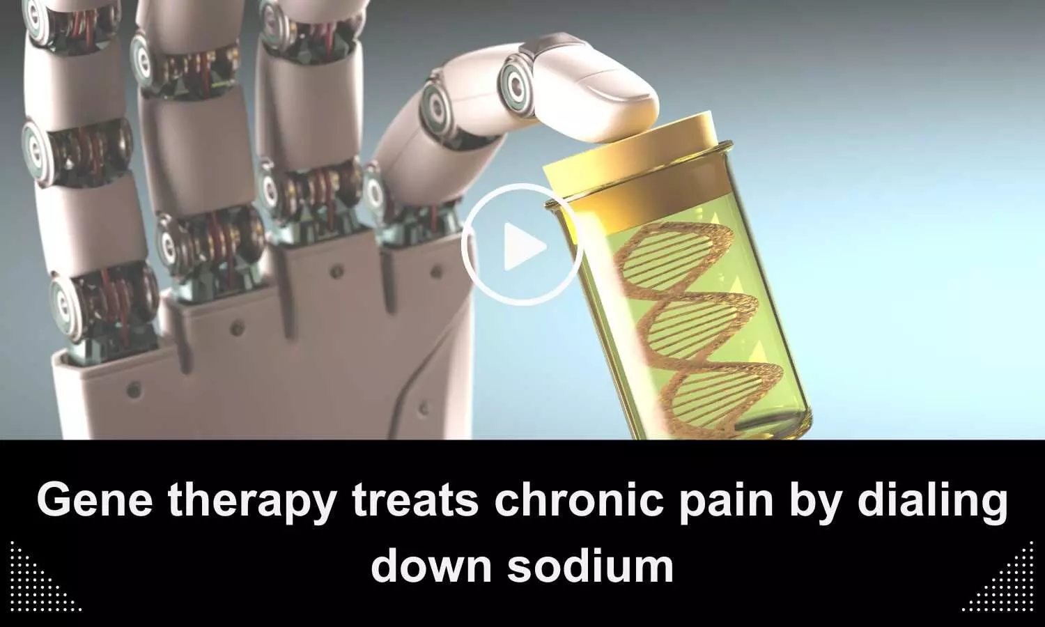 Gene therapy treats chronic pain by dialing down sodium