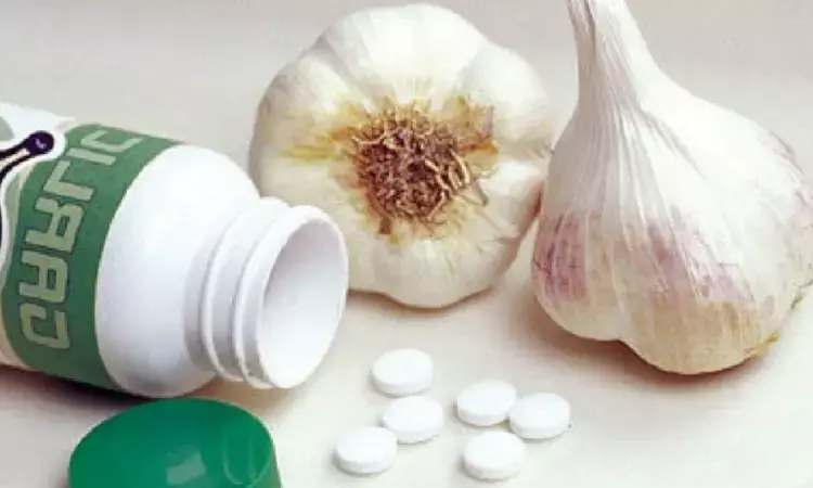 Garlic supplementation beneficial for patients with metabolic syndrome