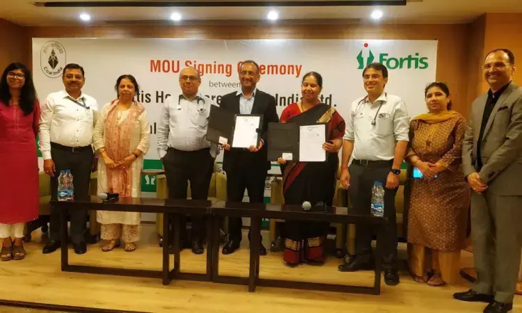 Fortis Healthcare inks MoU with Coal India Limited to treat Thalassemic children