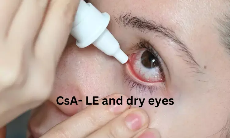 Cyclosporine and loteprednol combo bests cyclosporine alone in improving dry eye disease