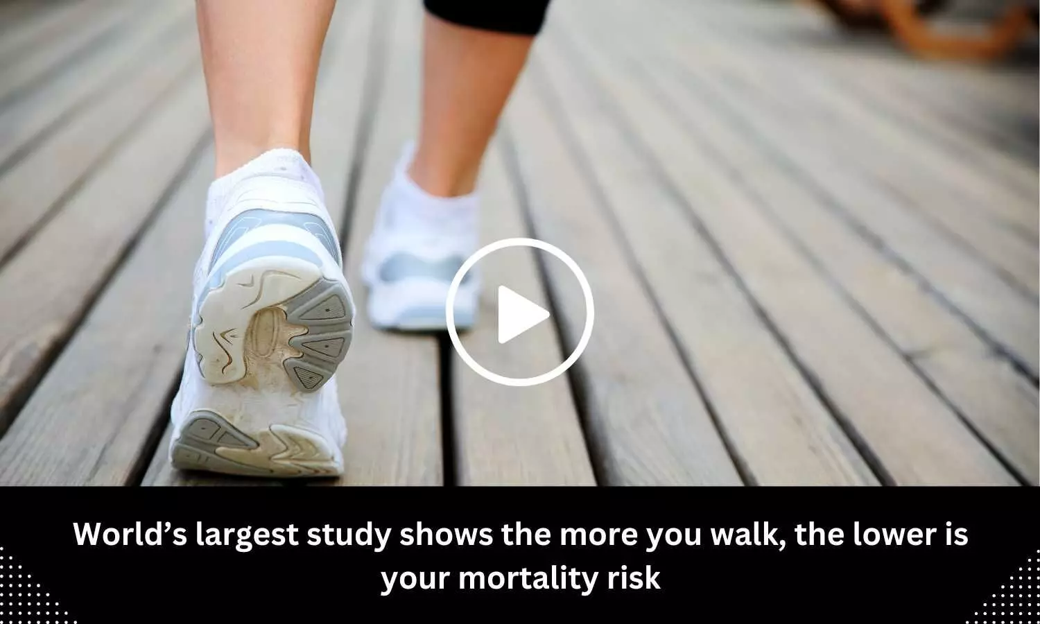 Worlds largest study shows the more you walk, the lower is your mortality risk