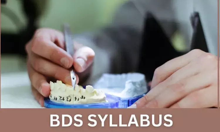 BDS Syllabus