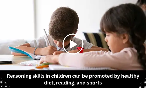 Reasoning skills in children can be promoted by healthy diet, reading, and sports