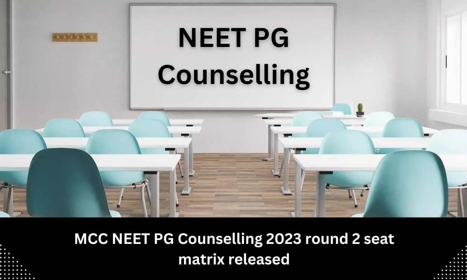 MCC releases seat matrix of Round 2 NEET PG Counselling 2023