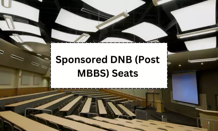 Sponsored DNB Post MBBS admissions: NBE issues notice on NOC submission for Final Mop-Up Round Counselling, details