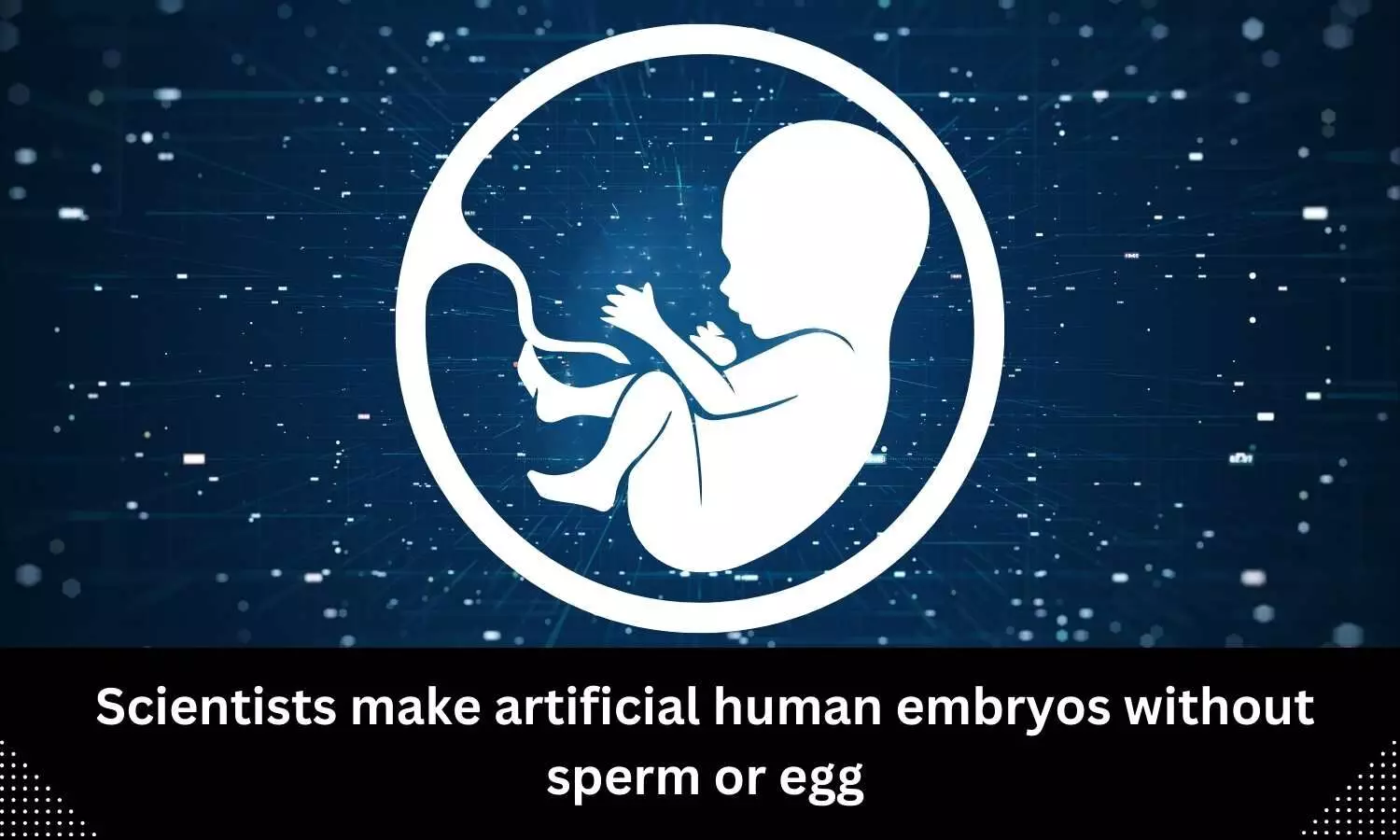 Scientists make artificial human embryos without sperm or egg