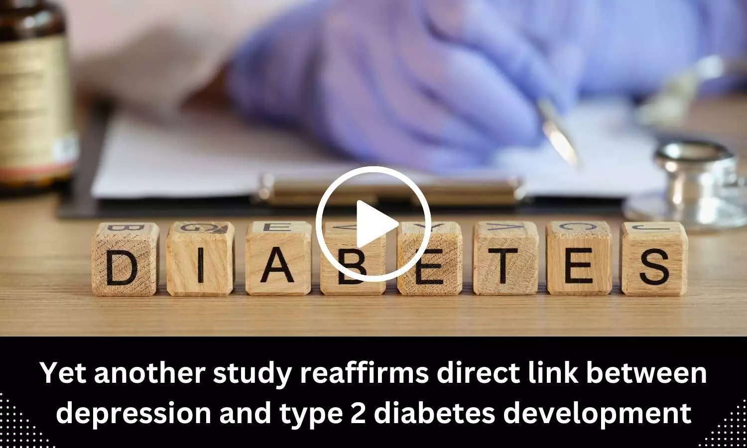 Yet another study reaffirms direct link between depression and type 2 diabetes development