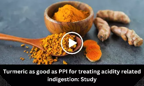 Turmeric as good as PPI for treating acidity related indigestion: Study