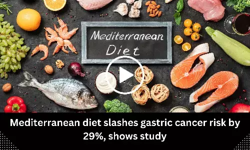 Mediterranean diet slashes gastric cancer risk by 29%, shows study