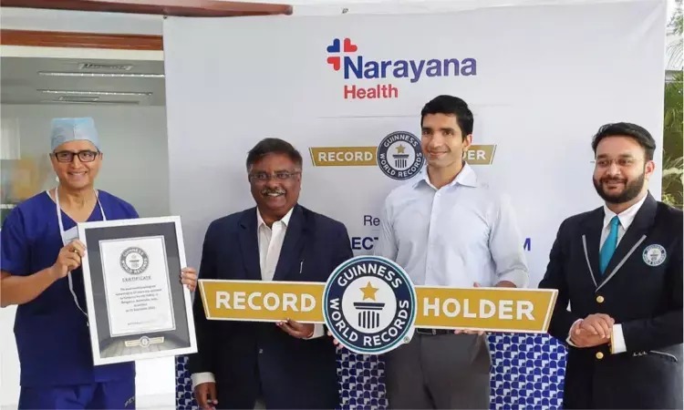 Guinness World Records: Narayana Health conducts 3797 ECGs in single day