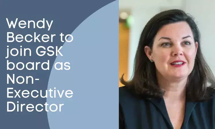 Wendy Becker to join GSK board as Non-Executive Director