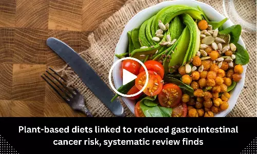 Plant-based diets linked to reduced gastrointestinal cancer risk, systematic review finds