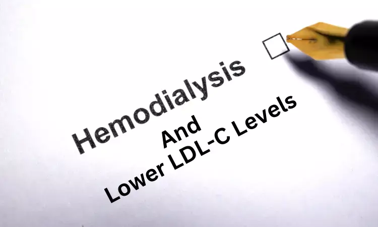Lower LDL-C levels associated with increased all-cause mortality among high-risk hemodialysis patients