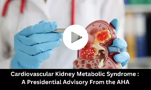 Cardiovascular Kidney Metabolic Syndrome : A Presidential Advisory From the AHA