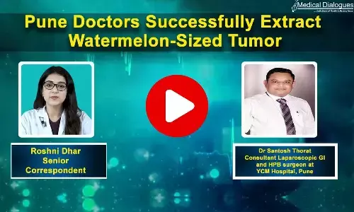 Pune Hospital doctors successfully extract Watermelon-Sized tumor