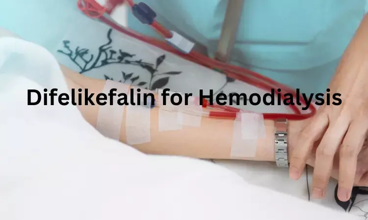 Intravenous Difelikefalin may improve pruritus in hemodialysis patients