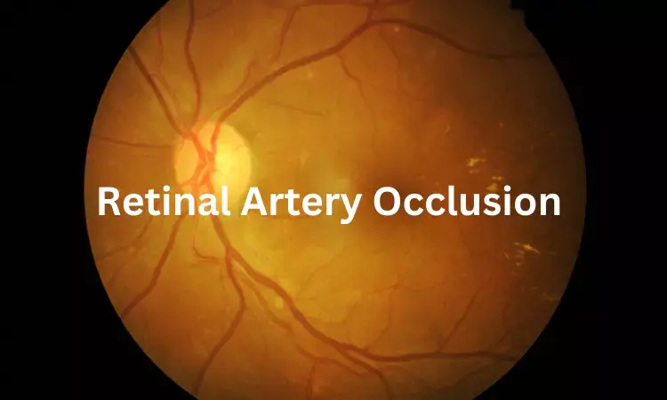 Higher risk of stroke, MI and death post Retinal Artery Occlusion: JAMA