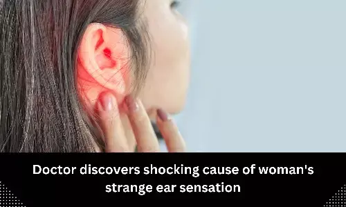 Doctor discovers shocking cause of woman strange ear sensation
