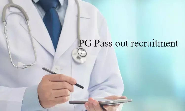 139 PG Medical Doctors deployed, health department undertakes major recruitment drive