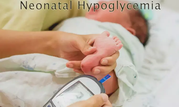 Maternal fasting time over 9 to 10 hours before delivery increases risk of neonatal hypoglycemia