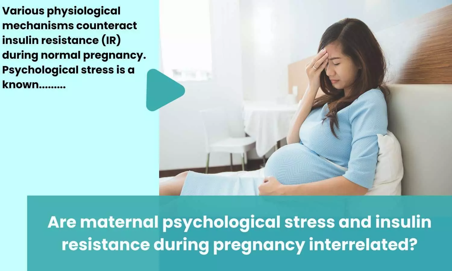 Journal Club-Are maternal psychological stress and insulin resistance during pregnancy interrelated?