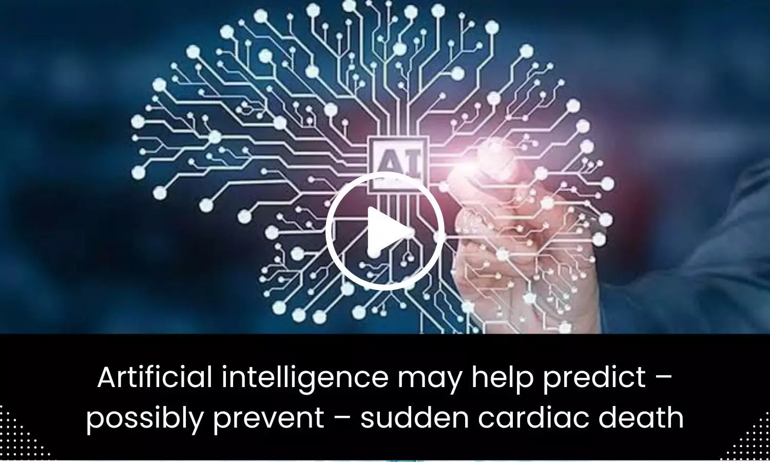 Artificial intelligence may help predict-possibly prevent-sudden cardiac death