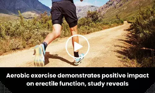 Aerobic exercise demonstrates positive impact on erectile function, study reveals