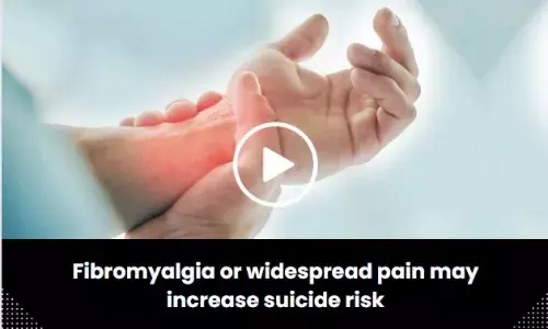 Fibromyalgia or widespread pain may increase suicide risk