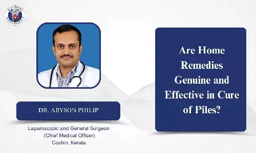 Are home remedies genuine and effective in curing piles? - Dr Abyson Philip