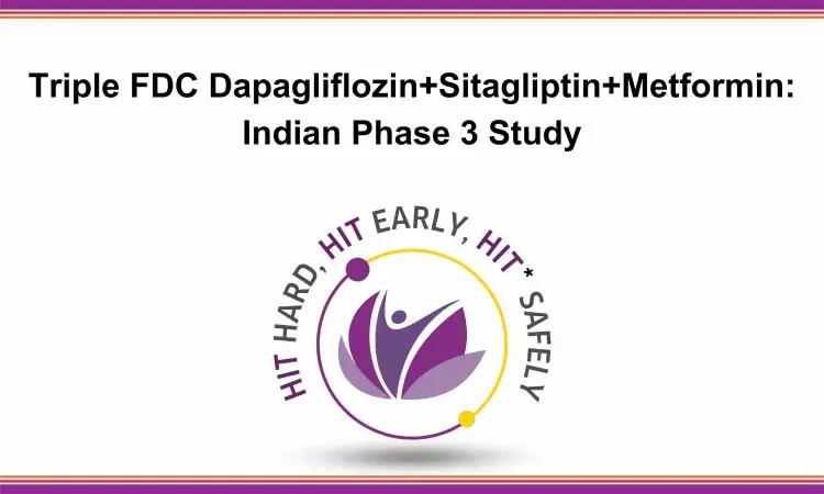 First Indian Evidence: Triple FDC (DAPA, SITA, MET ER) Yields Better HbA1c Reduction in T2DM Patients Uncontrolled on Existing Therapy