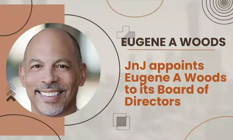JnJ appoints Eugene A Woods to its Board of Directors