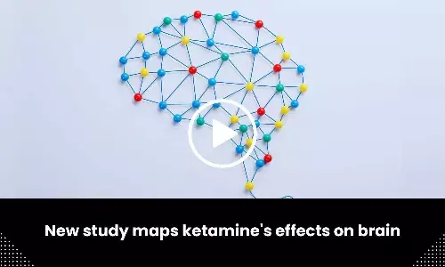 New study maps ketamines effects on brain