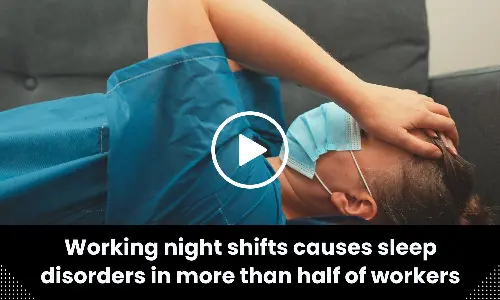 Working night shifts causes sleep disorders in more than half of workers
