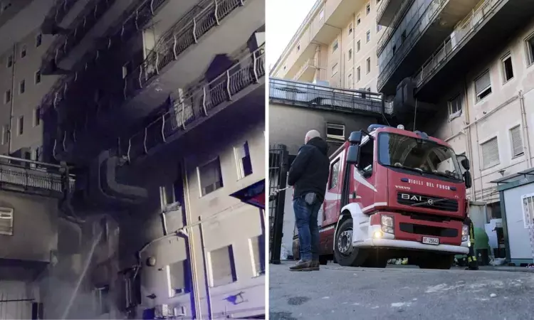 Rome: Massive Hospital Fire leaves Four dead, over 200 evacuated