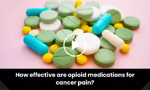 How effective are opioid medications for cancer pain?