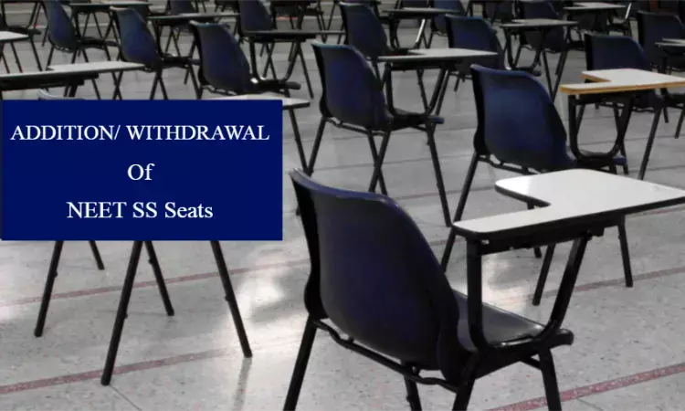 NEET SS Counselling 2023: MCC Releases Seat Matrix For Round 2, Notifies On Withdrawal, Addition Of Seats