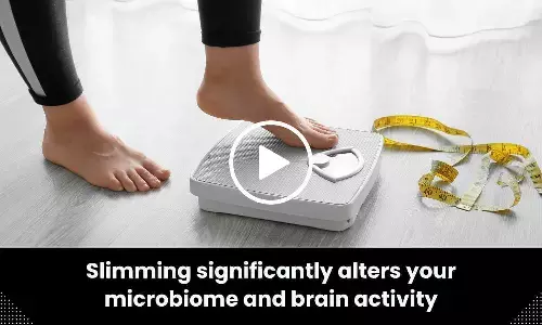 Slimming significantly alters your microbiome and brain activity