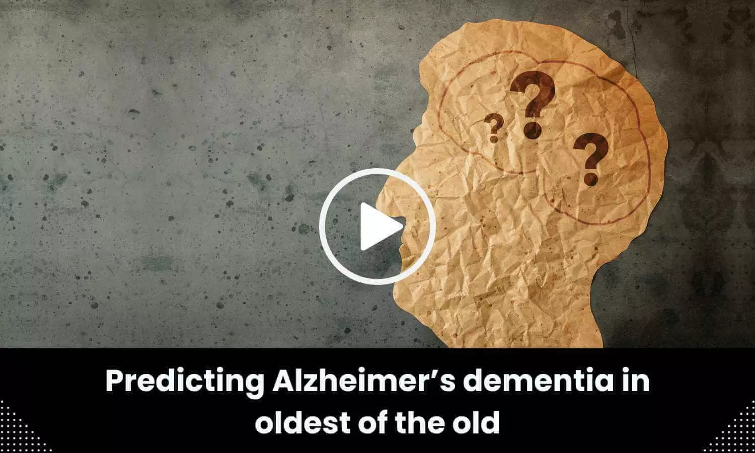 Predicting Alzheimes dementia in oldest of the old
