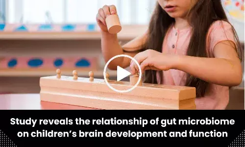 Study reveals the relationship of gut microbiome on childrens brain development and function