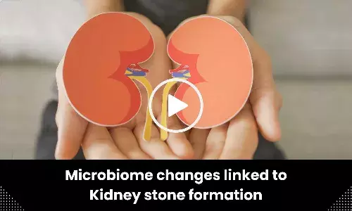 Microbiome changes linked to Kidney stone formation