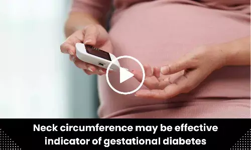 Neck circumference may be effective indicator of gestational diabetes
