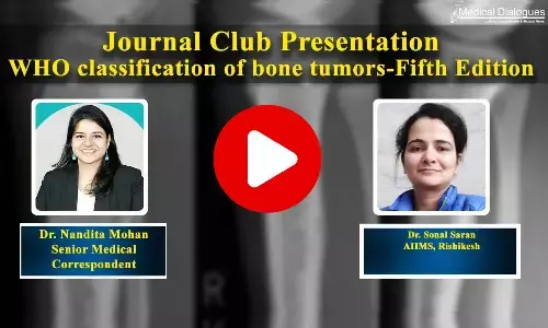 Journal Club Presentation- WHO Classification of bone tumors (fifth edition)- Ft. Dr Sonal Saran