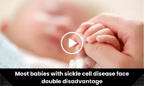 Most babies with sickle cell disease face double disadvantage